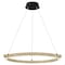 Quoizel Soma Integrated LED Whitewashed Walnut Pendant PCSMA2827WA - alternate 1